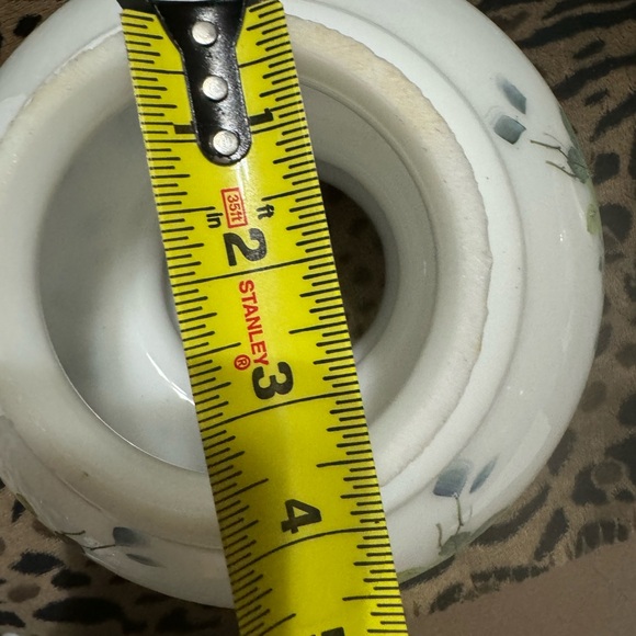 VINTAGE MILK GLASS HURRICANE LAMP SHADE 1960’s - Picture 10 of 11